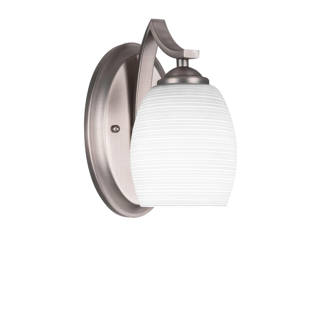 Toltec Zilo 551-gp-4021 Wall Sconce Light - Graphite