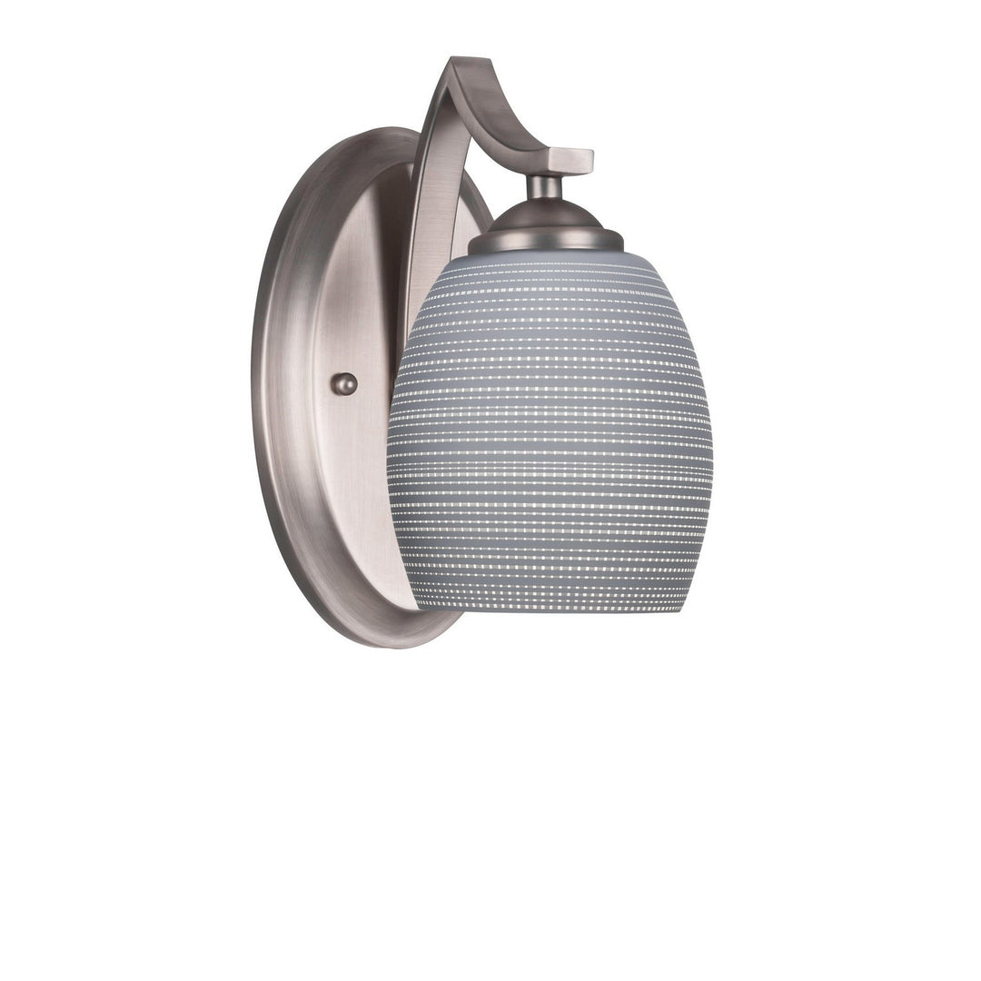 Toltec Zilo 551-gp-4022 Wall Sconce Light - Graphite