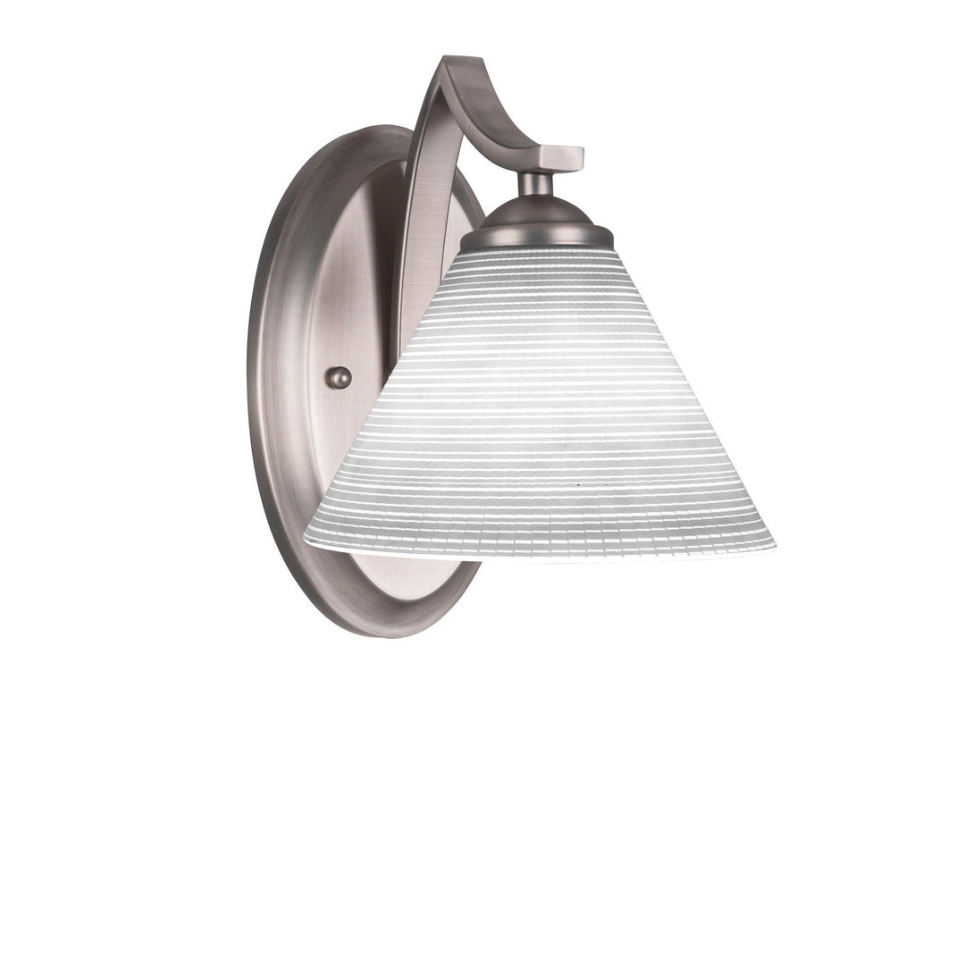 Toltec Zilo 551-gp-4051 Wall Sconce Light - Graphite