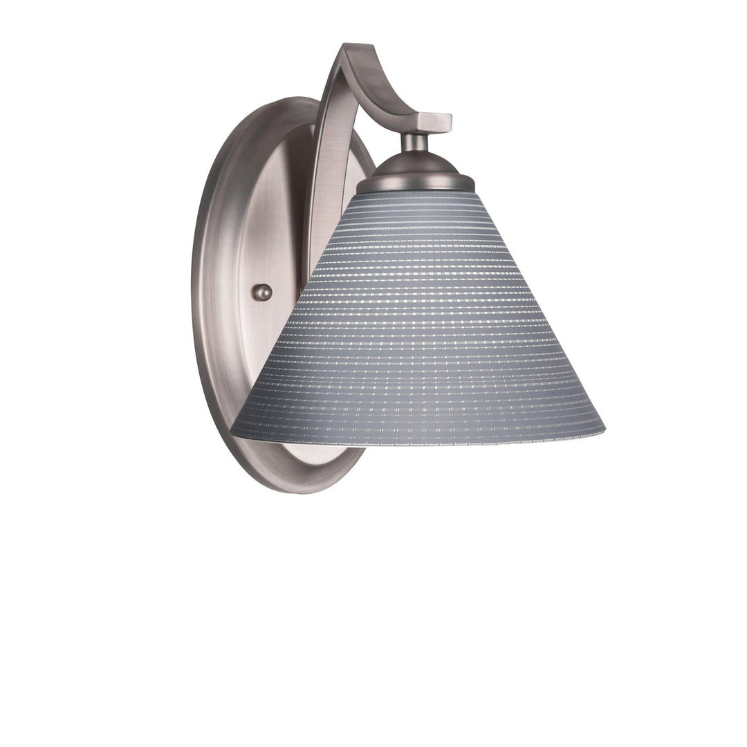 Toltec Zilo 551-gp-4052 Wall Sconce Light - Graphite