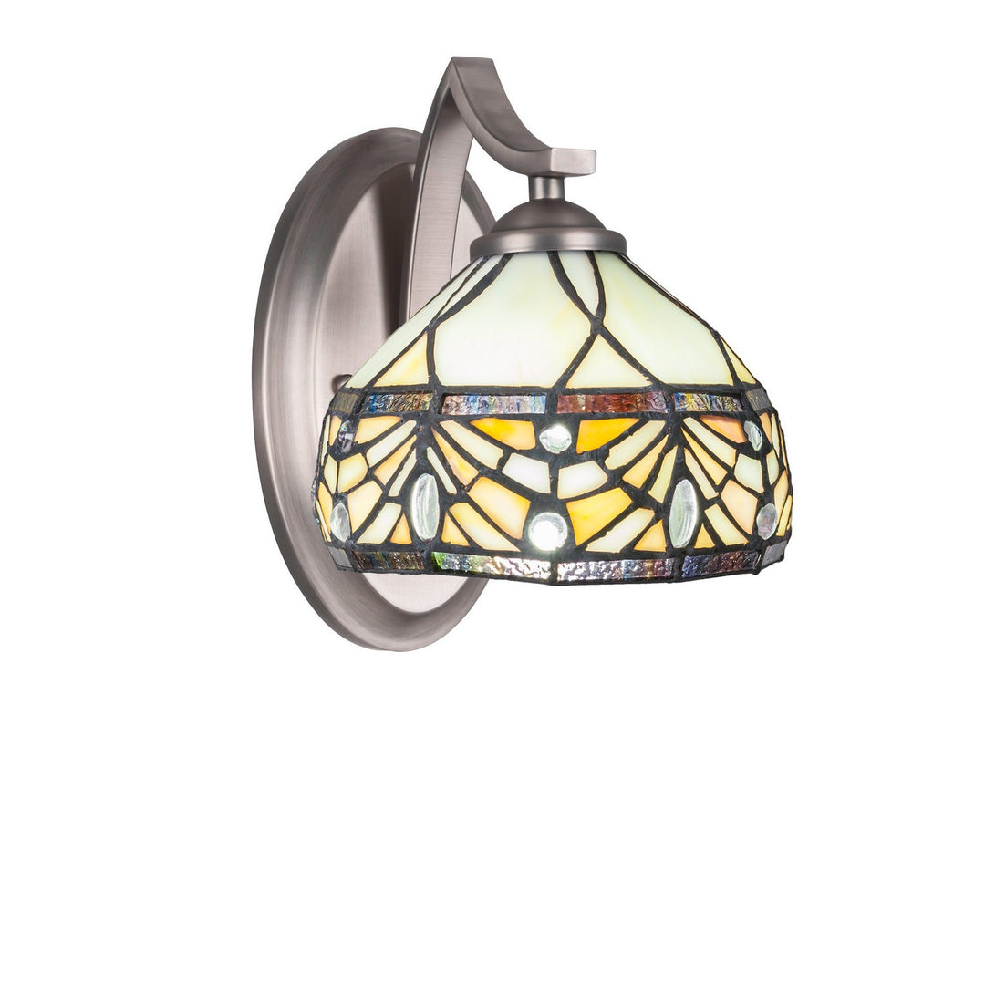 Toltec Zilo 551-gp-9485 Wall Sconce Light - Graphite