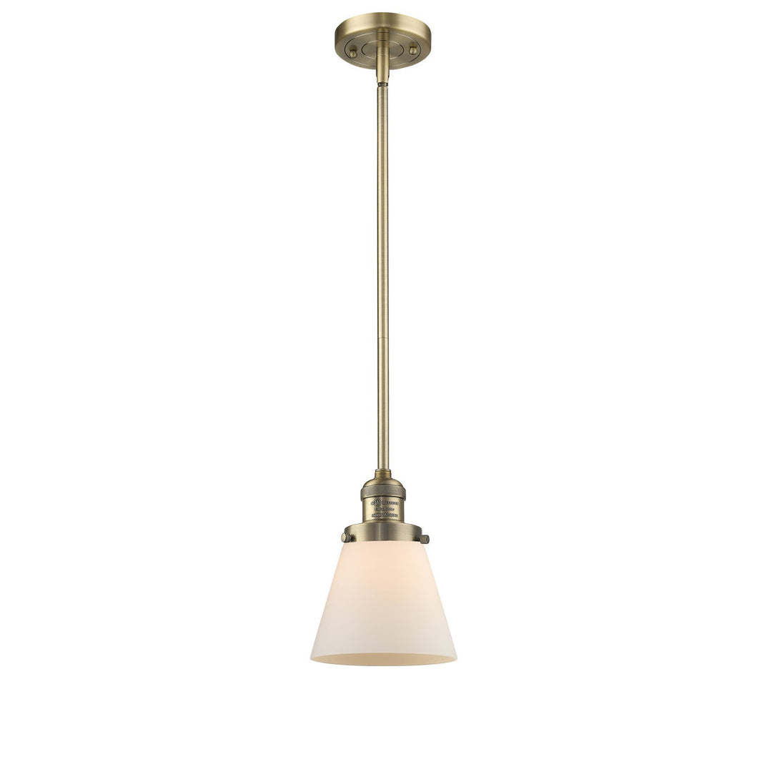 Innovations Franklin Restoration 201S-BB-G61-LED Pendant Light - Brushed Brass