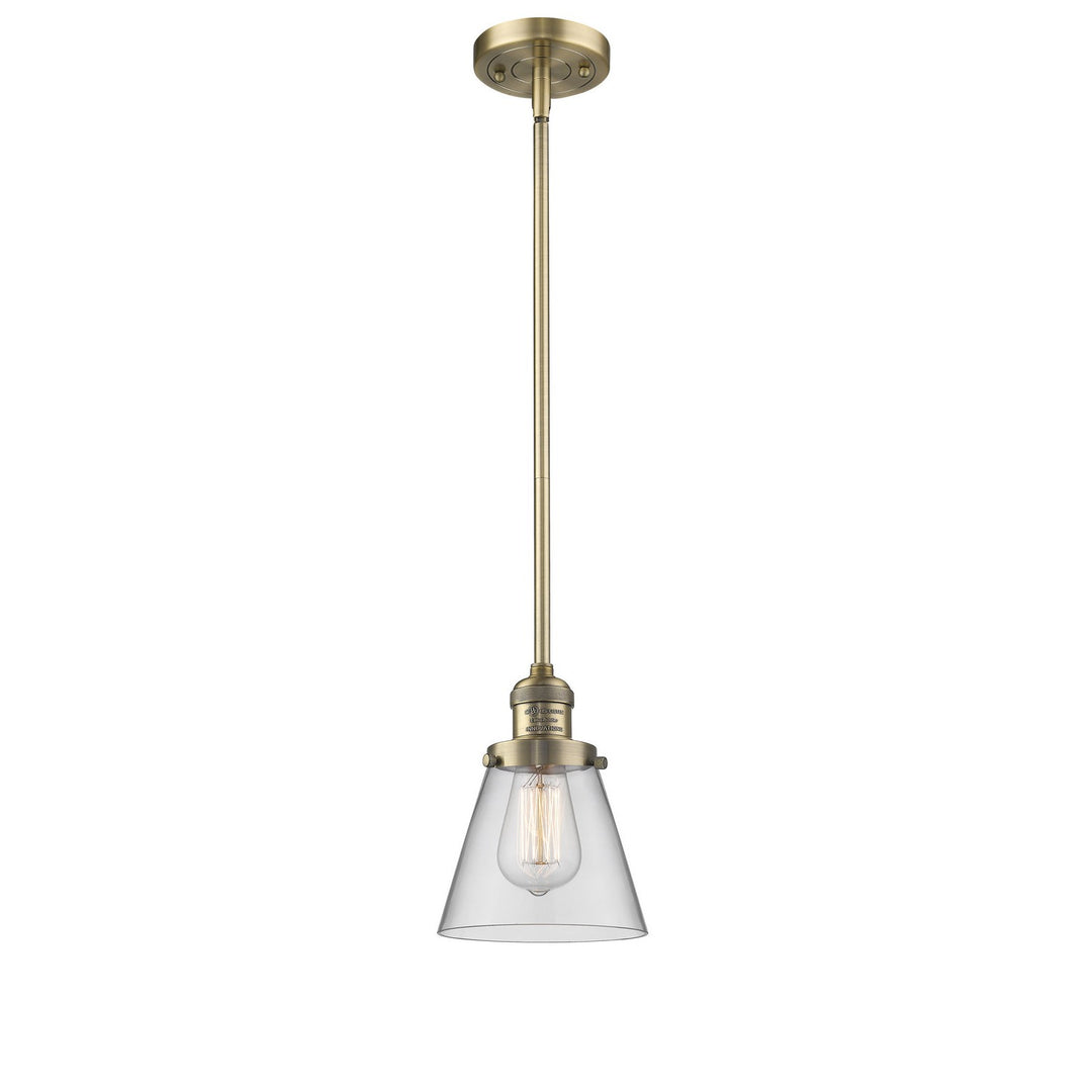 Innovations Franklin Restoration 201S-BB-G62-LED Pendant Light - Brushed Brass