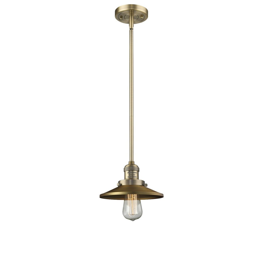 Innovations Franklin Restoration 201S-BB-M4 Pendant Light - Brushed Brass