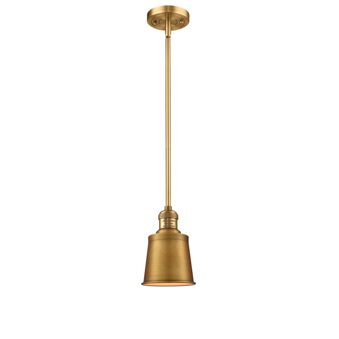 Innovations Franklin Restoration 201S-BB-M9-BB-LED Pendant Light - Brushed Brass
