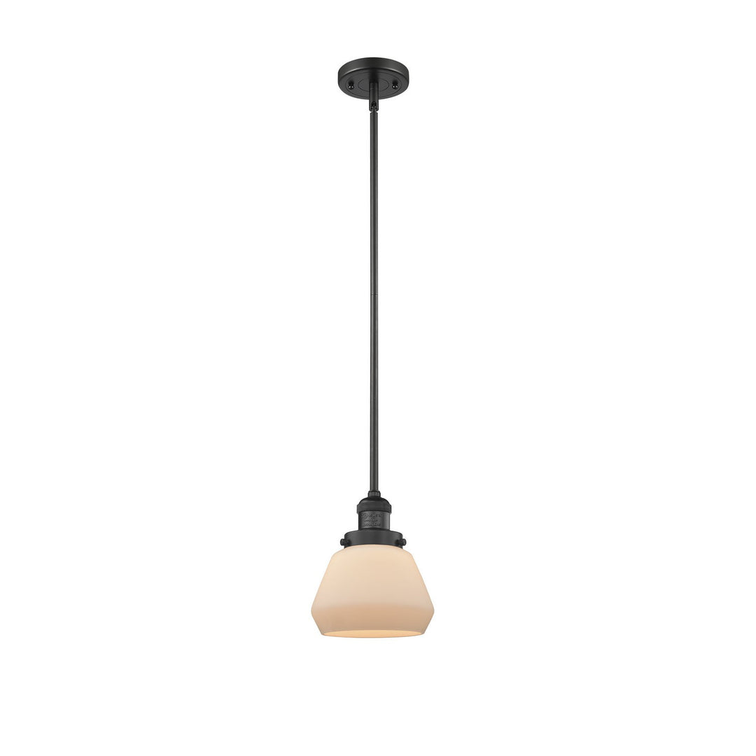 Innovations Franklin Restoration 201S-BK-G171 Pendant Light - Matte Black