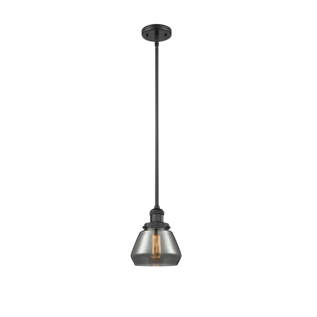 Innovations Franklin Restoration 201S-BK-G173 Pendant Light - Matte Black