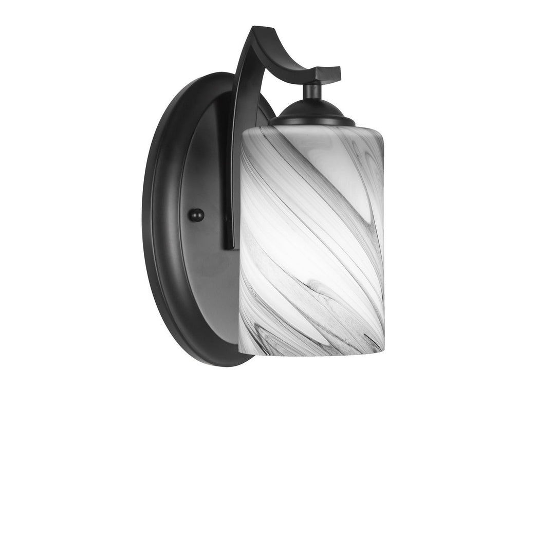 Toltec Zilo 551-mb-3009 Wall Sconce Light - Graphite