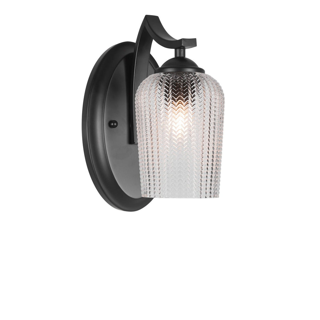Toltec Zilo 551-mb-4250 Wall Sconce Light - Graphite