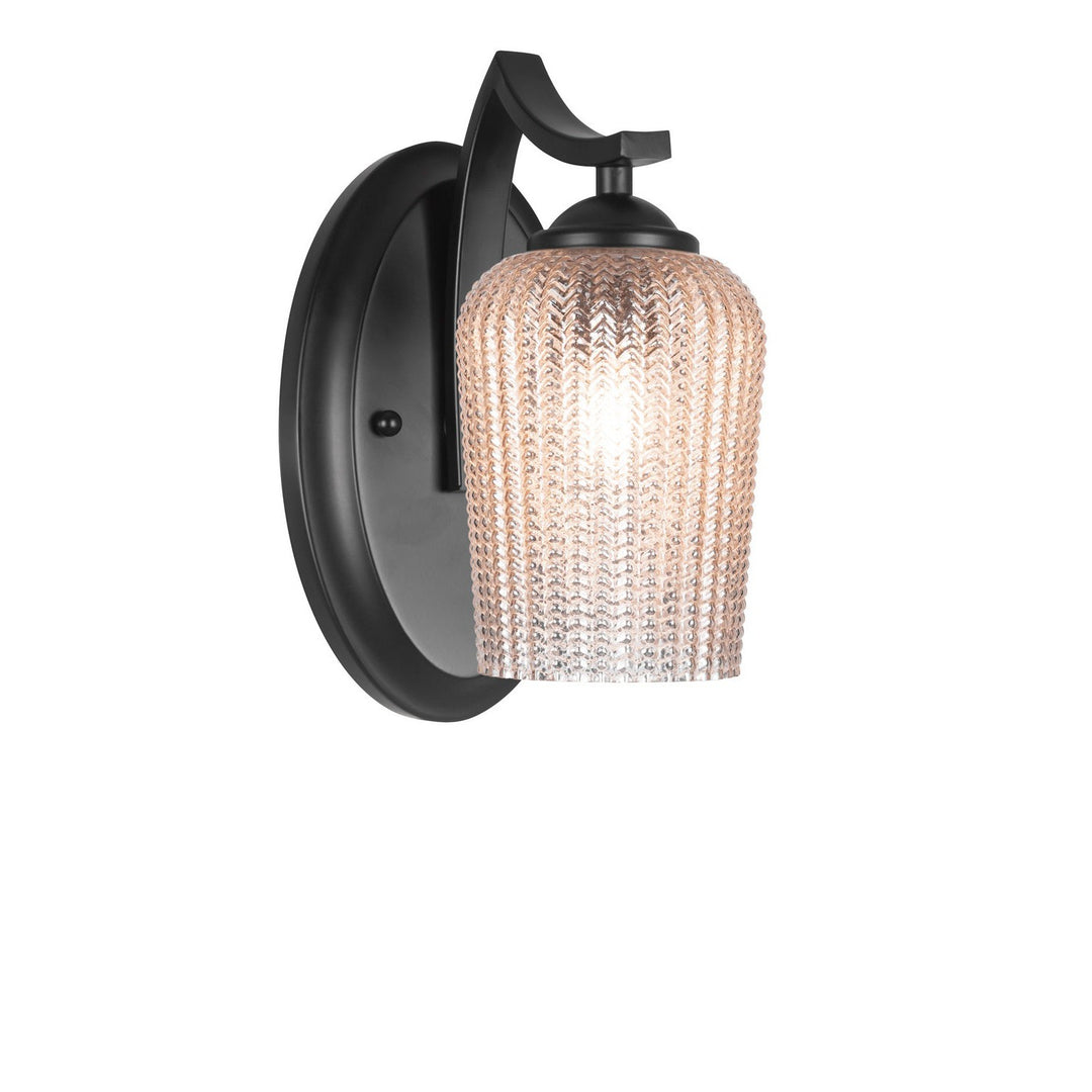 Toltec Zilo 551-mb-4253 Wall Sconce Light - Graphite