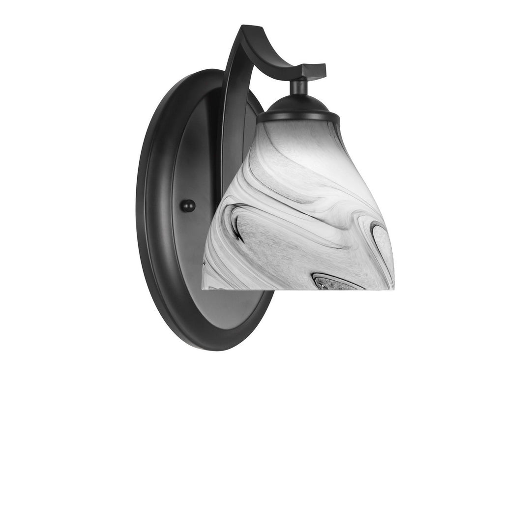 Toltec Zilo 551-mb-4769 Wall Sconce Light - Graphite