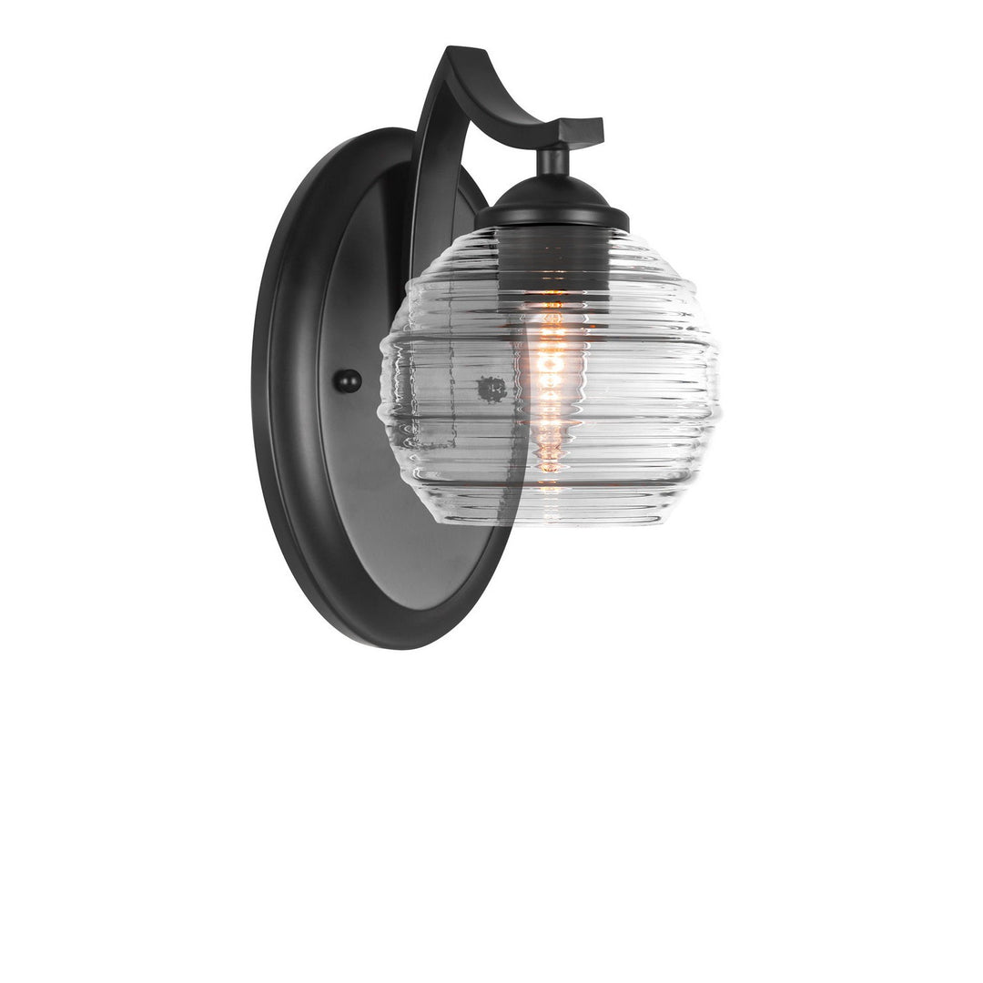 Toltec Zilo 551-mb-5110 Wall Sconce Light - Graphite