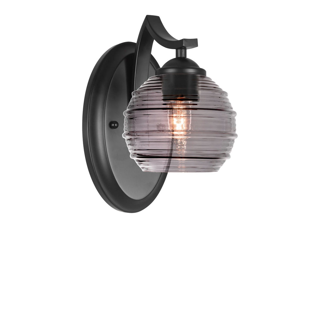 Toltec Zilo 551-mb-5112 Wall Sconce Light - Graphite