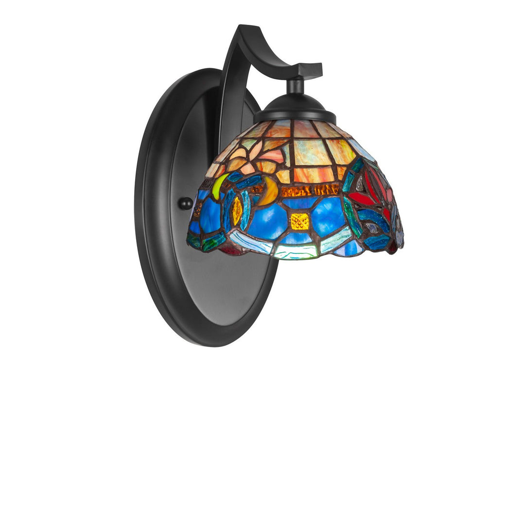 Toltec Zilo 551-mb-9355 Wall Sconce Light - Graphite