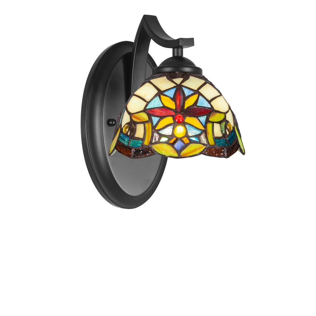 Toltec Zilo 551-mb-9365 Wall Sconce Light - Graphite
