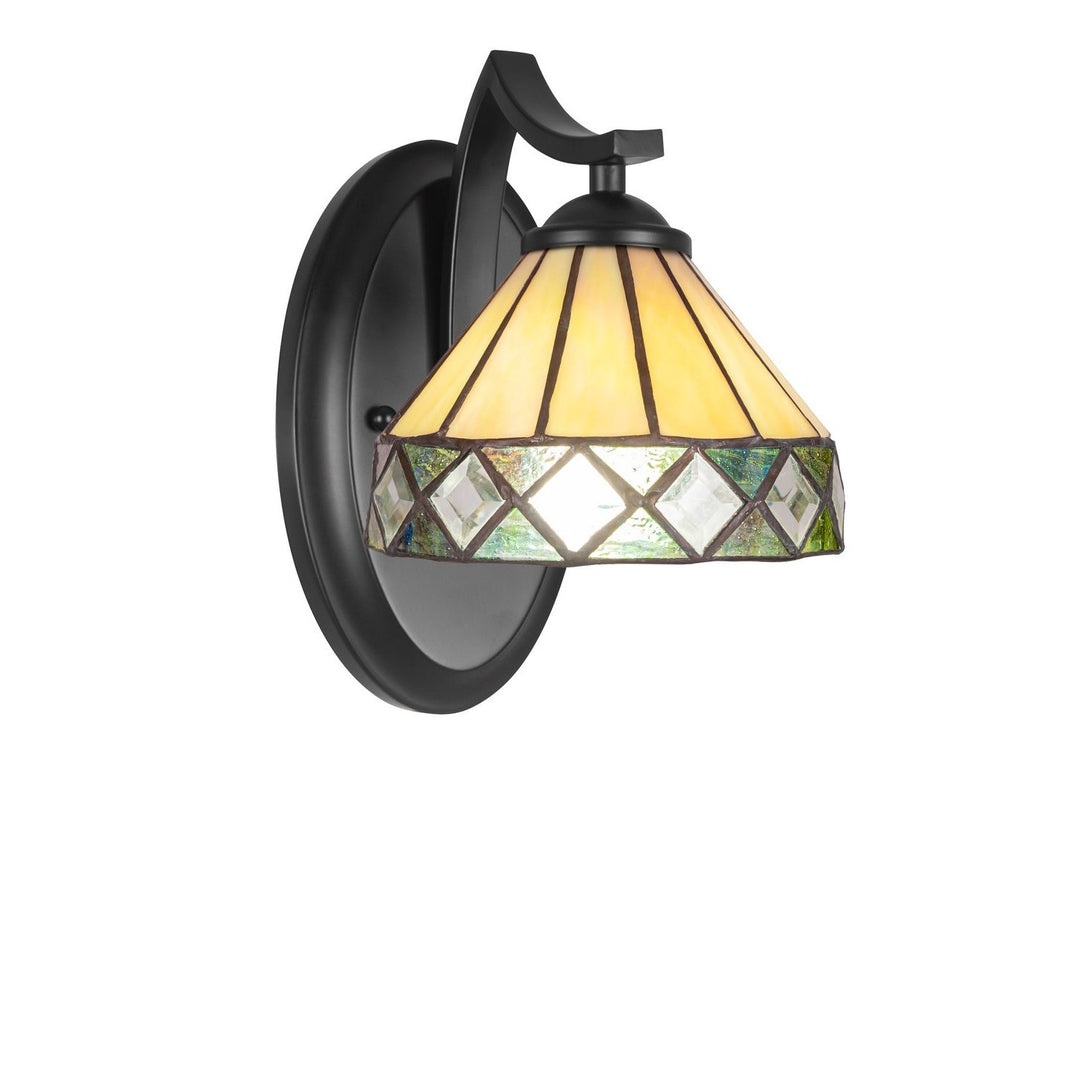 Toltec Zilo 551-mb-9405 Wall Sconce Light - Graphite