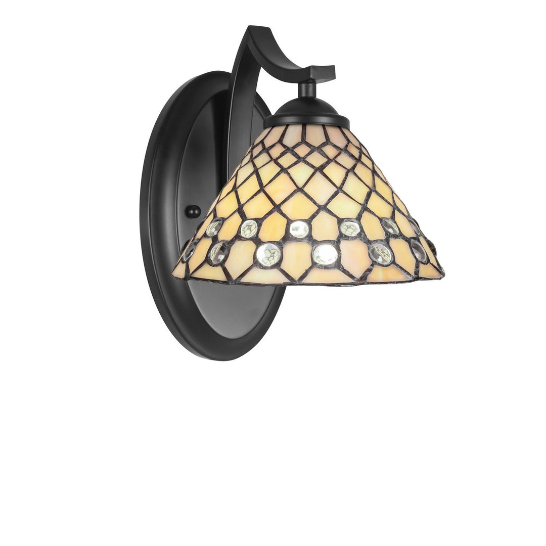 Toltec Zilo 551-mb-9415 Wall Sconce Light - Graphite