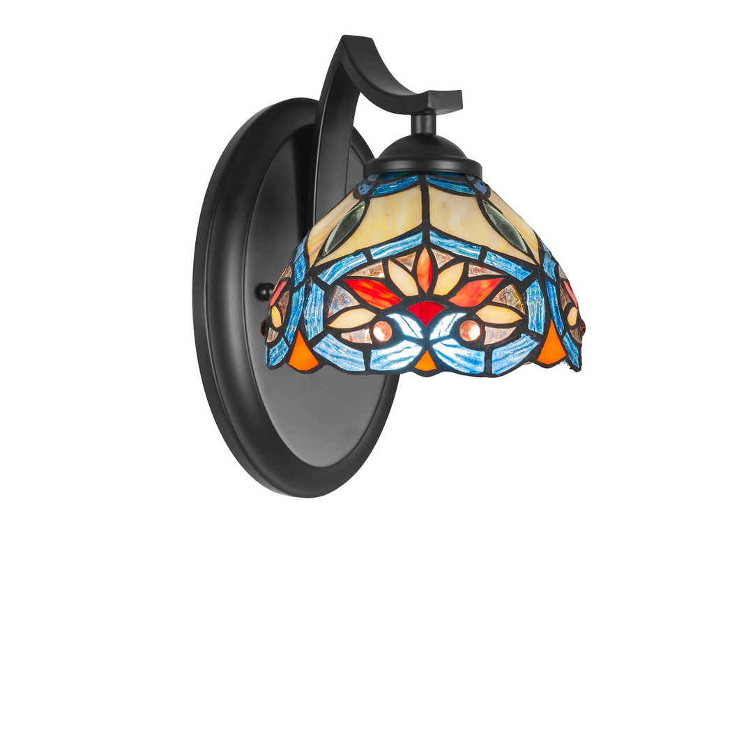 Toltec Zilo 551-mb-9425 Wall Sconce Light - Graphite