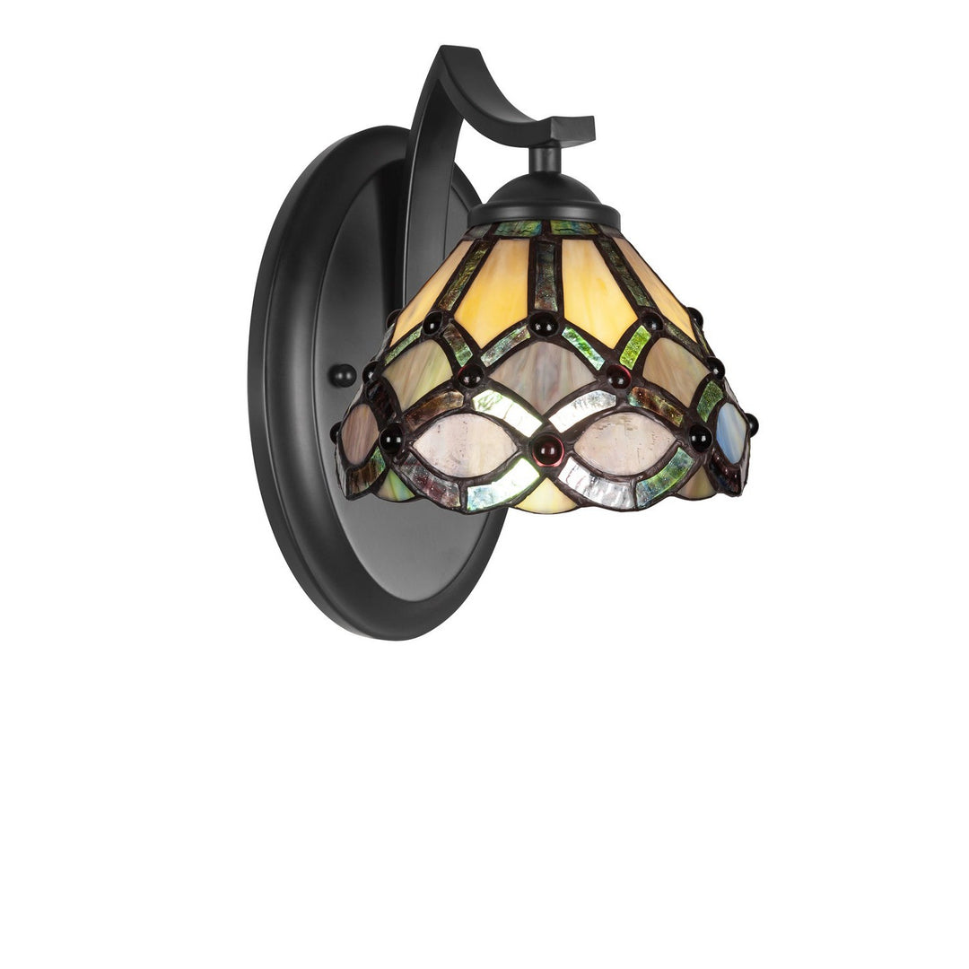 Toltec Zilo 551-mb-9435 Wall Sconce Light - Graphite