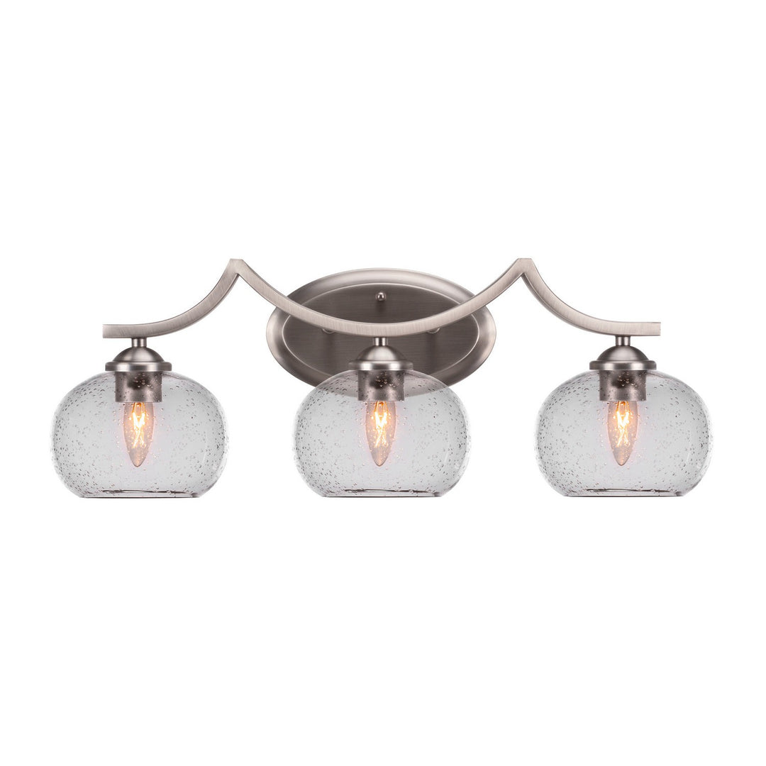 Toltec Zilo 553-gp-202 Bath Vanity Light 24 in. wide - Graphite