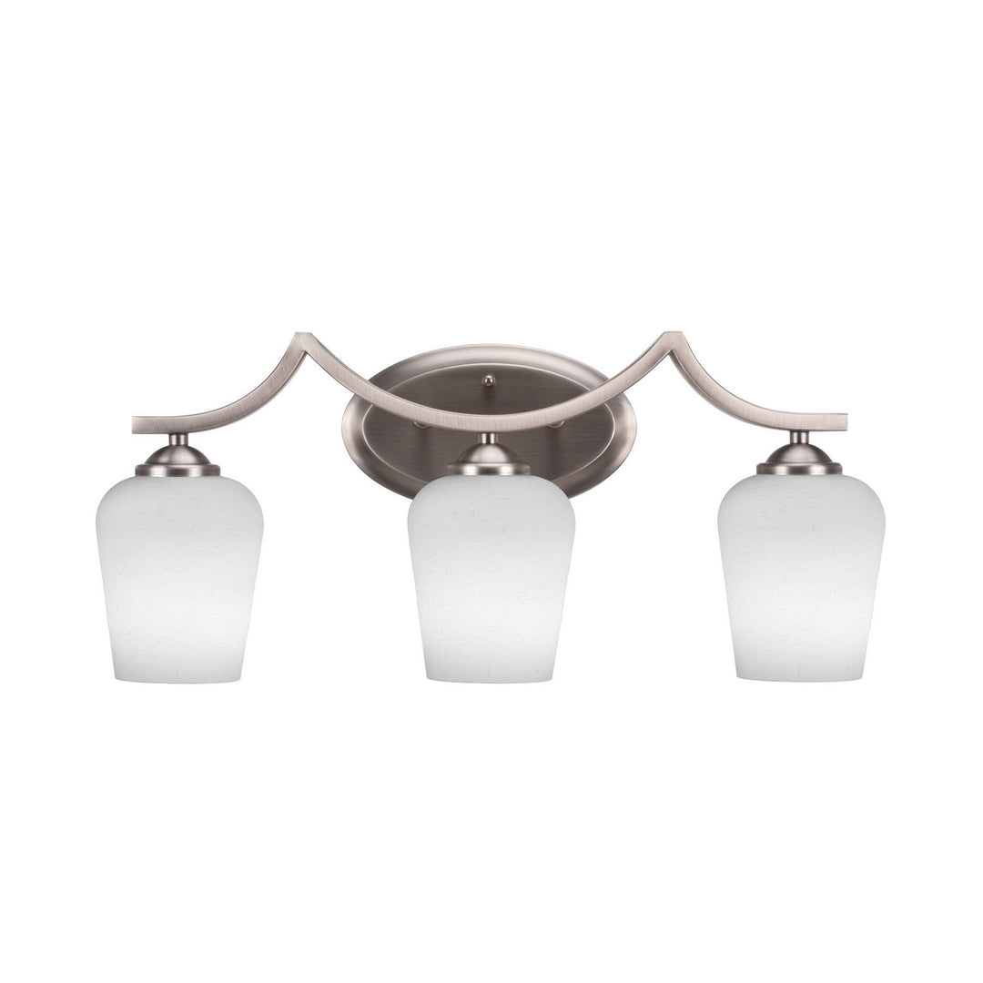 Toltec Zilo 553-gp-211 Bath Vanity Light 22 in. wide - Graphite