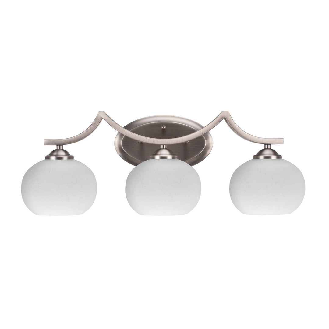 Toltec Zilo 553-gp-212 Bath Vanity Light 24 in. wide - Graphite