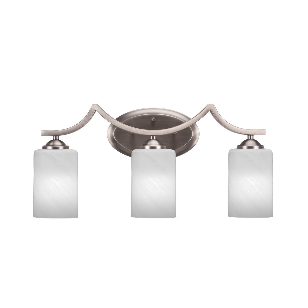 Toltec Zilo 553-gp-3001 Bath Vanity Light 21 in. wide - Graphite
