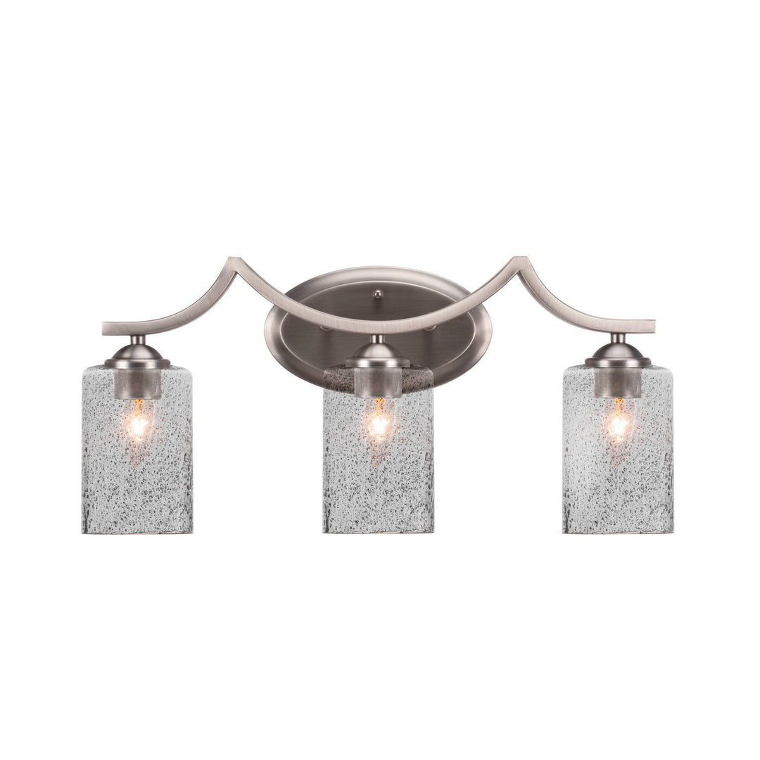 Toltec Zilo 553-gp-3002 Bath Vanity Light 21 in. wide - Graphite