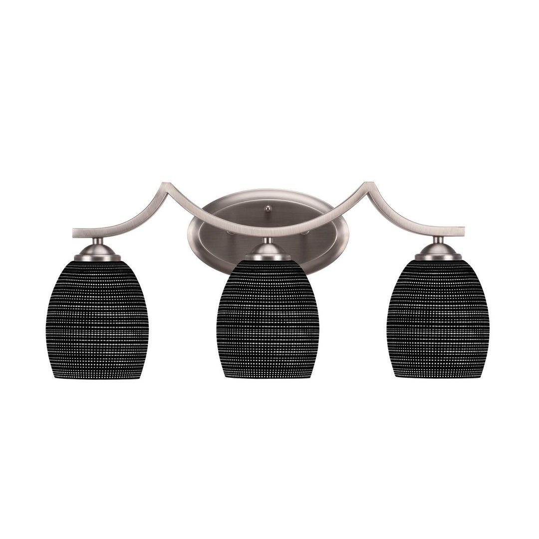 Toltec Zilo 553-gp-4029 Bath Vanity Light 22 in. wide - Graphite