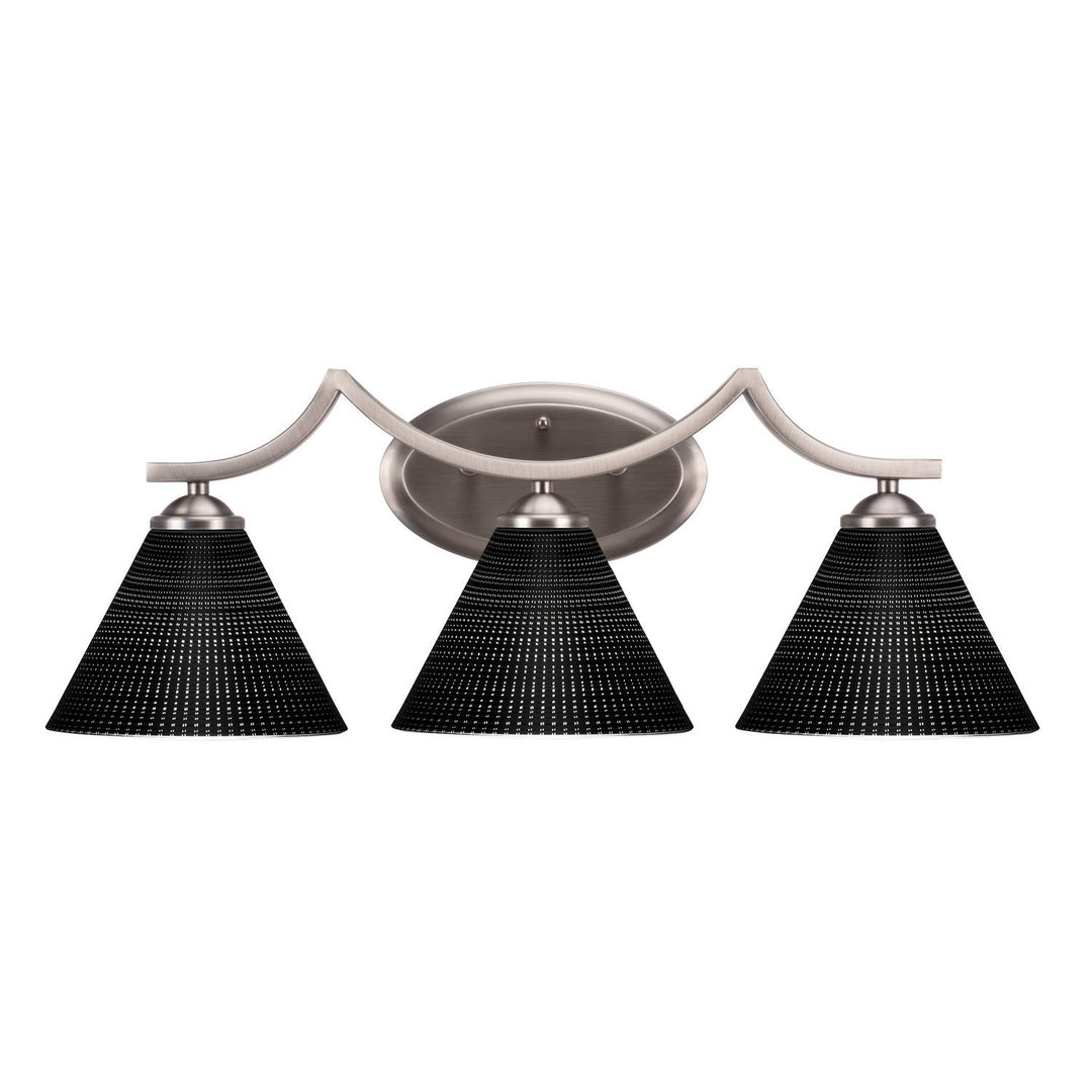 Toltec Zilo 553-gp-4059 Bath Vanity Light 25 in. wide - Graphite