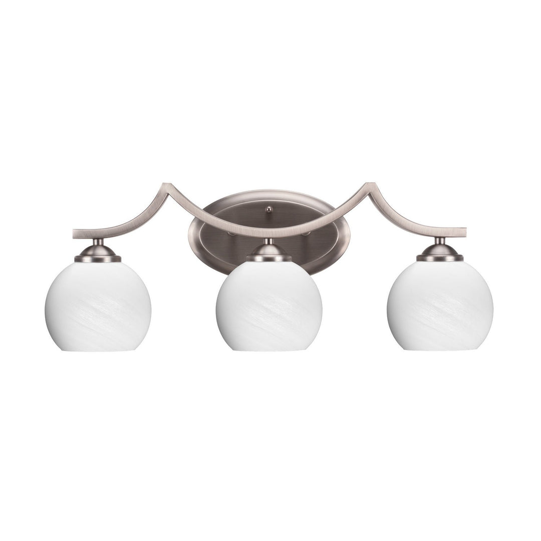 Toltec Zilo 553-gp-4101 Bath Vanity Light 23 in. wide - Graphite