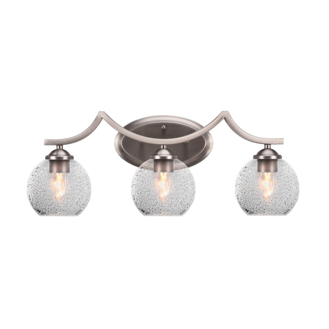 Toltec Zilo 553-gp-4102 Bath Vanity Light 23 in. wide - Graphite
