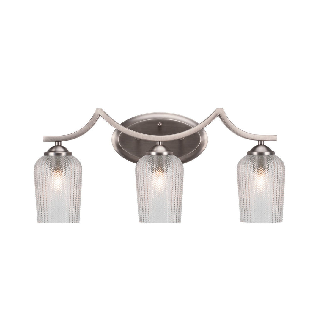 Toltec Zilo 553-gp-4250 Bath Vanity Light 23 in. wide - Graphite
