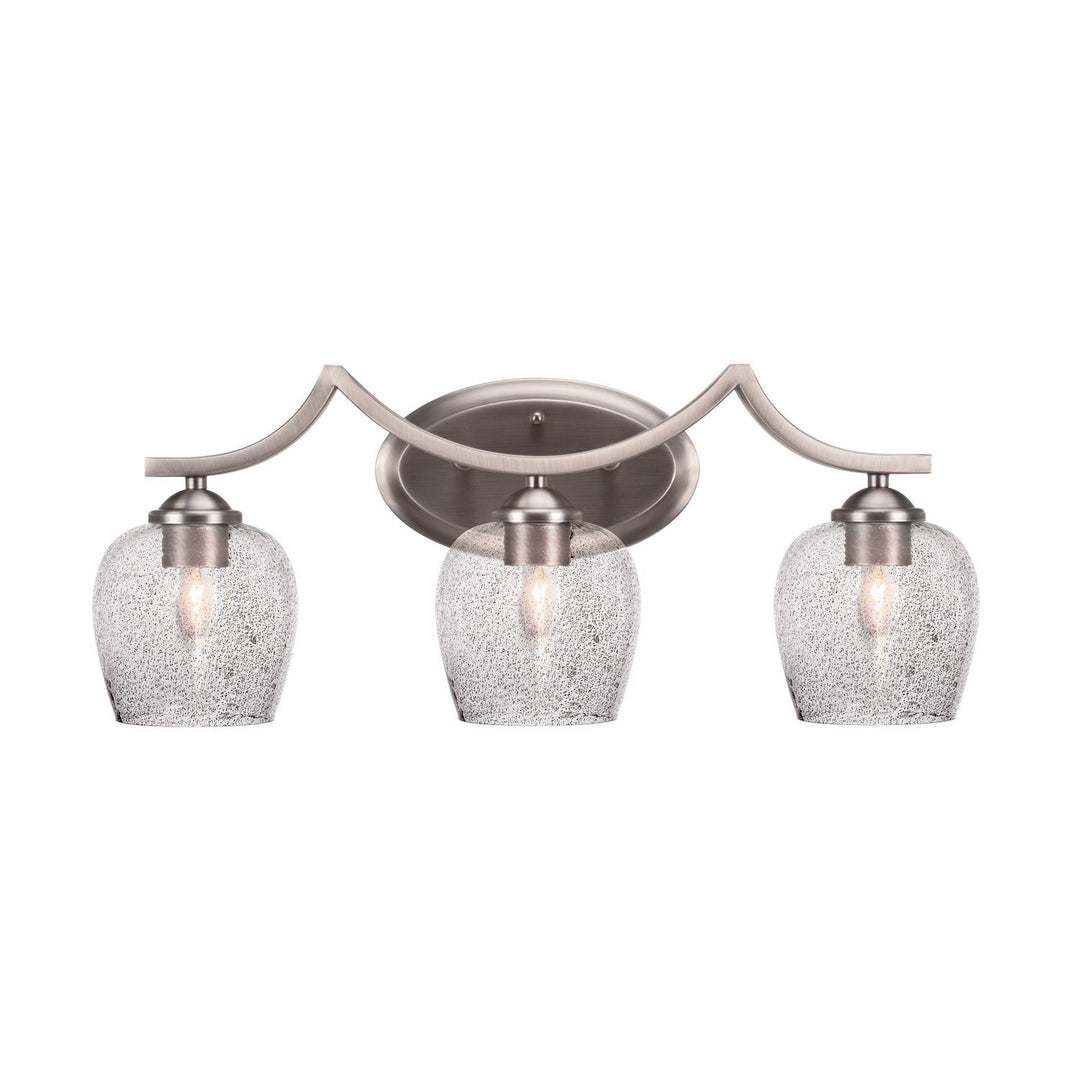 Toltec Zilo 553-gp-4812 Bath Vanity Light 24 in. wide - Graphite
