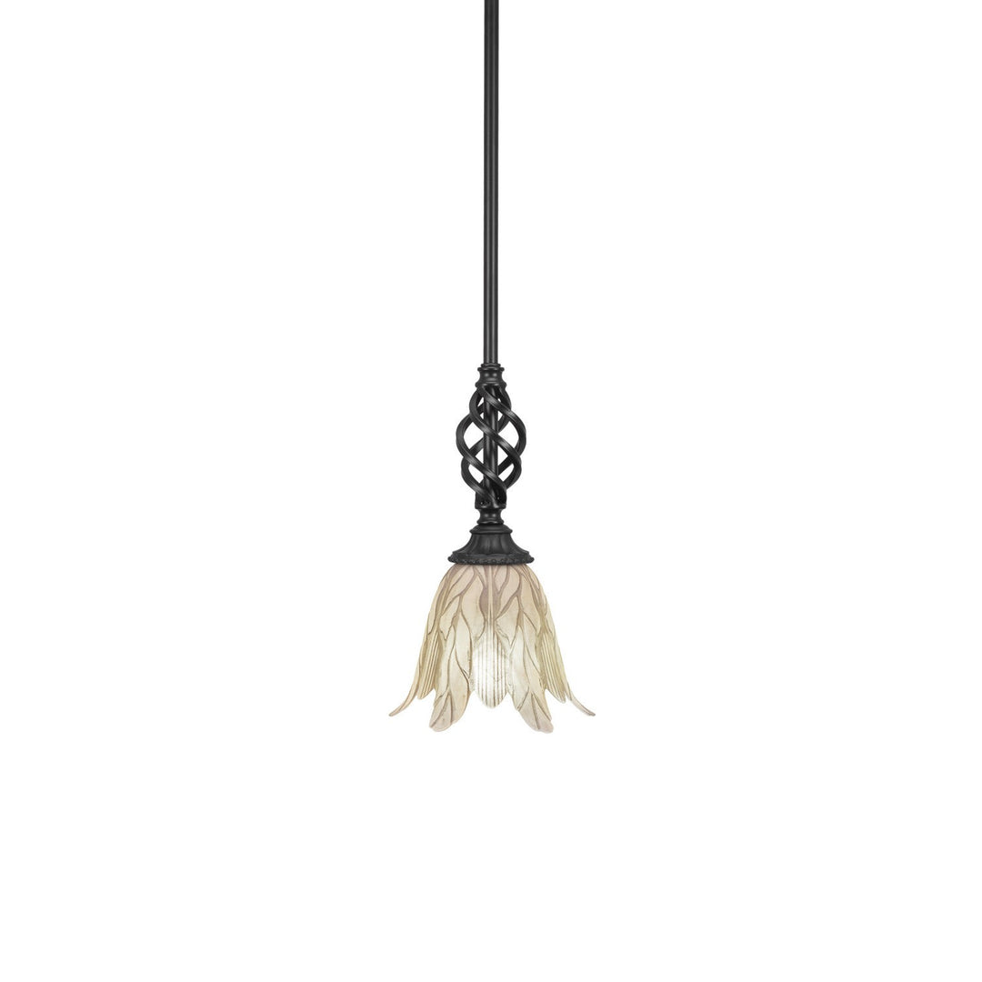 Toltec Eleganté 80-mb-1025 Pendant Light - Matte Black