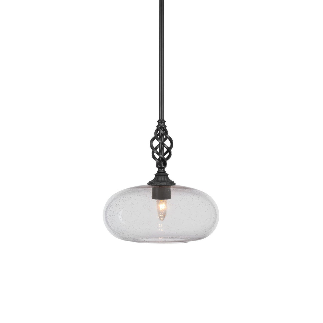 Toltec Eleganté 80-mb-206 Pendant Light - Matte Black