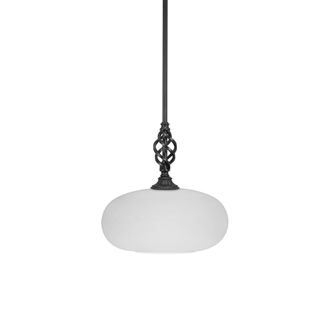 Toltec Eleganté 80-mb-216 Pendant Light - Matte Black