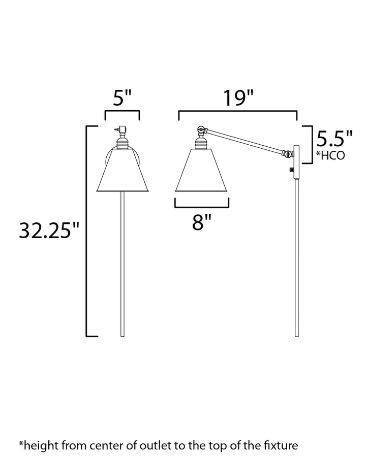 Maxim Lighting 12222PN  Library Lamp Polished Nickel