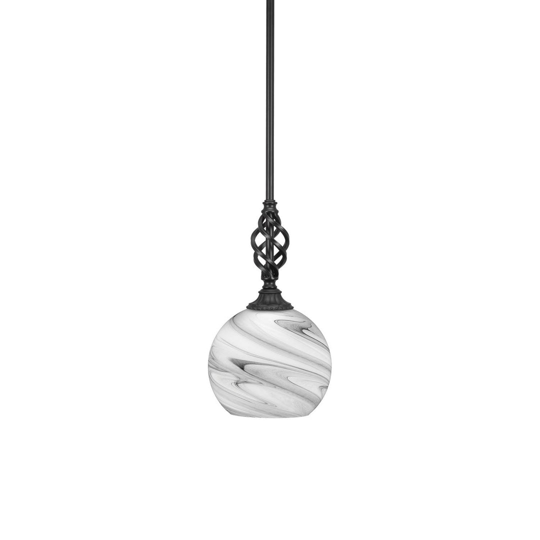 Toltec Eleganté 80-mb-4359 Pendant Light - Matte Black