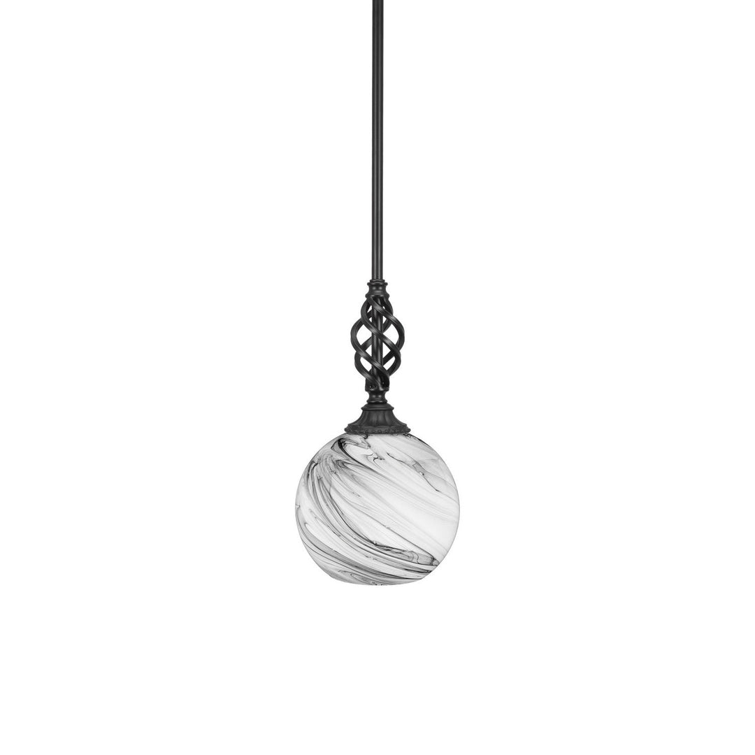 Toltec Eleganté 80-mb-4399 Pendant Light - Matte Black