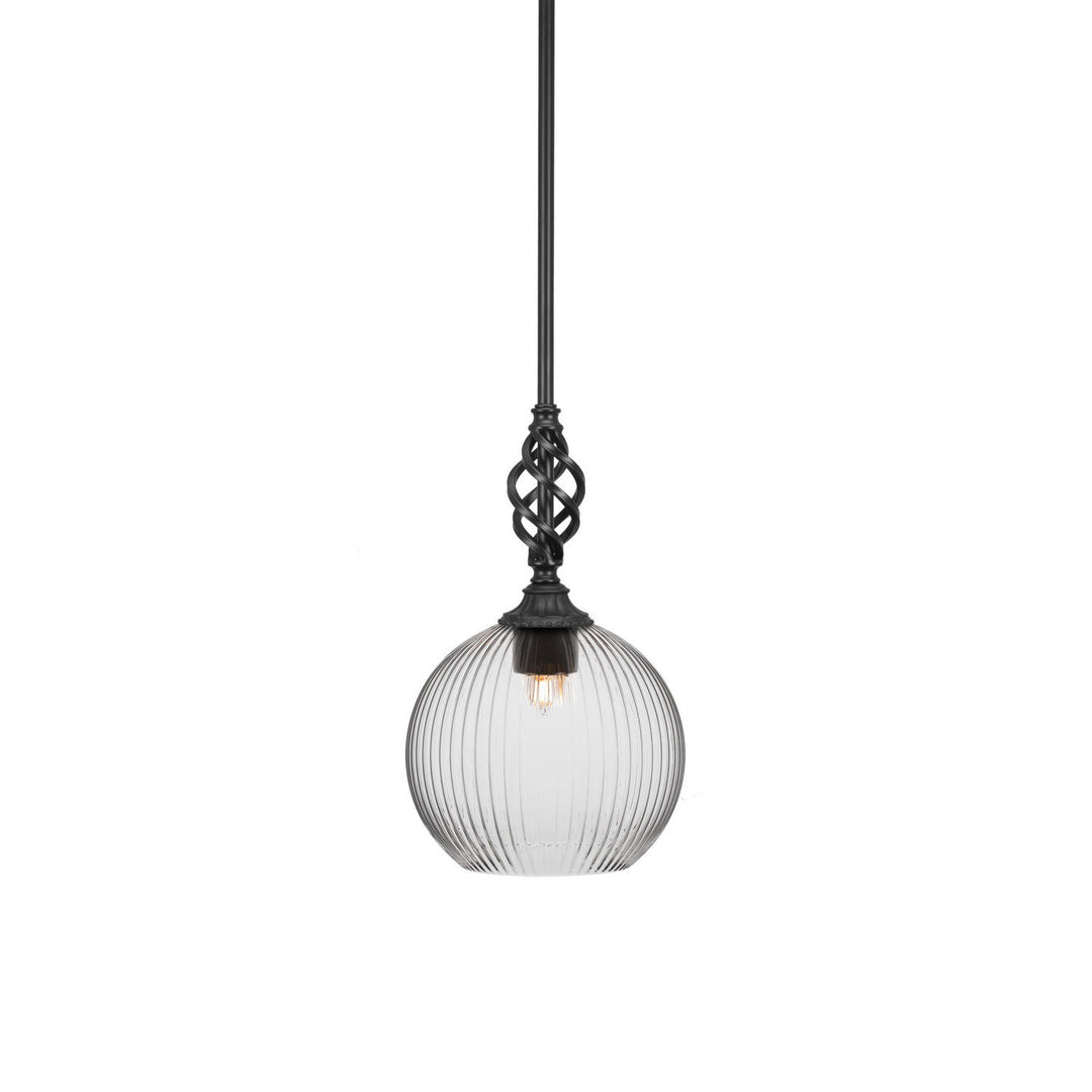 Toltec Eleganté 80-mb-4670 Pendant Light - Matte Black