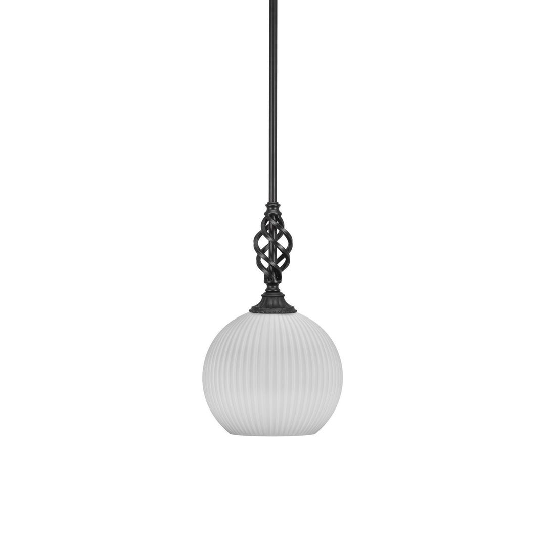 Toltec Eleganté 80-mb-4671 Pendant Light - Matte Black