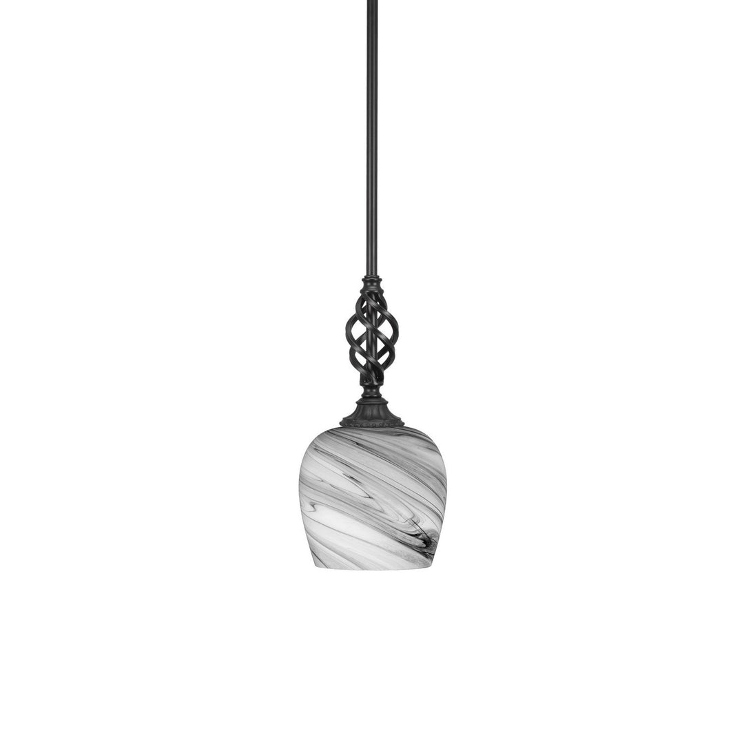 Toltec Eleganté 80-mb-4819 Pendant Light - Matte Black