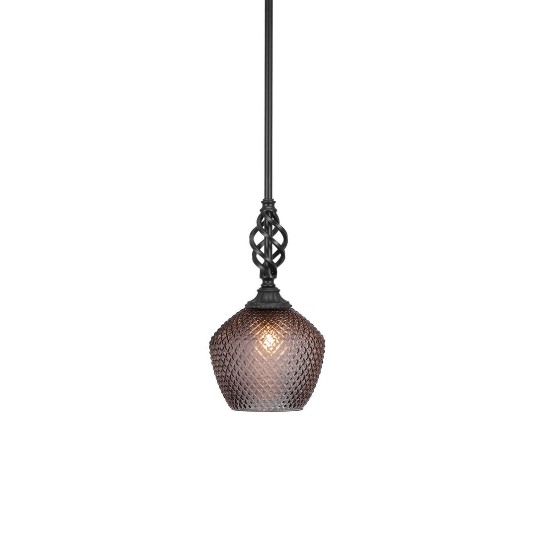Toltec Eleganté 80-mb-4922 Pendant Light - Matte Black