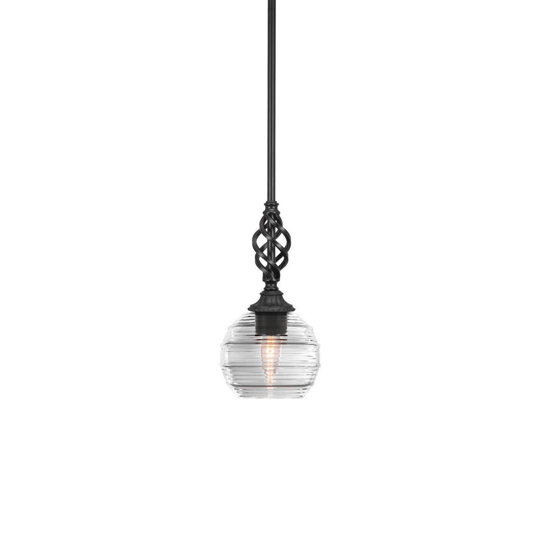 Toltec Eleganté 80-mb-5110 Pendant Light - Matte Black