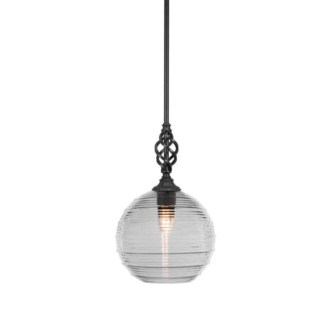 Toltec Eleganté 80-mb-5120 Pendant Light - Matte Black