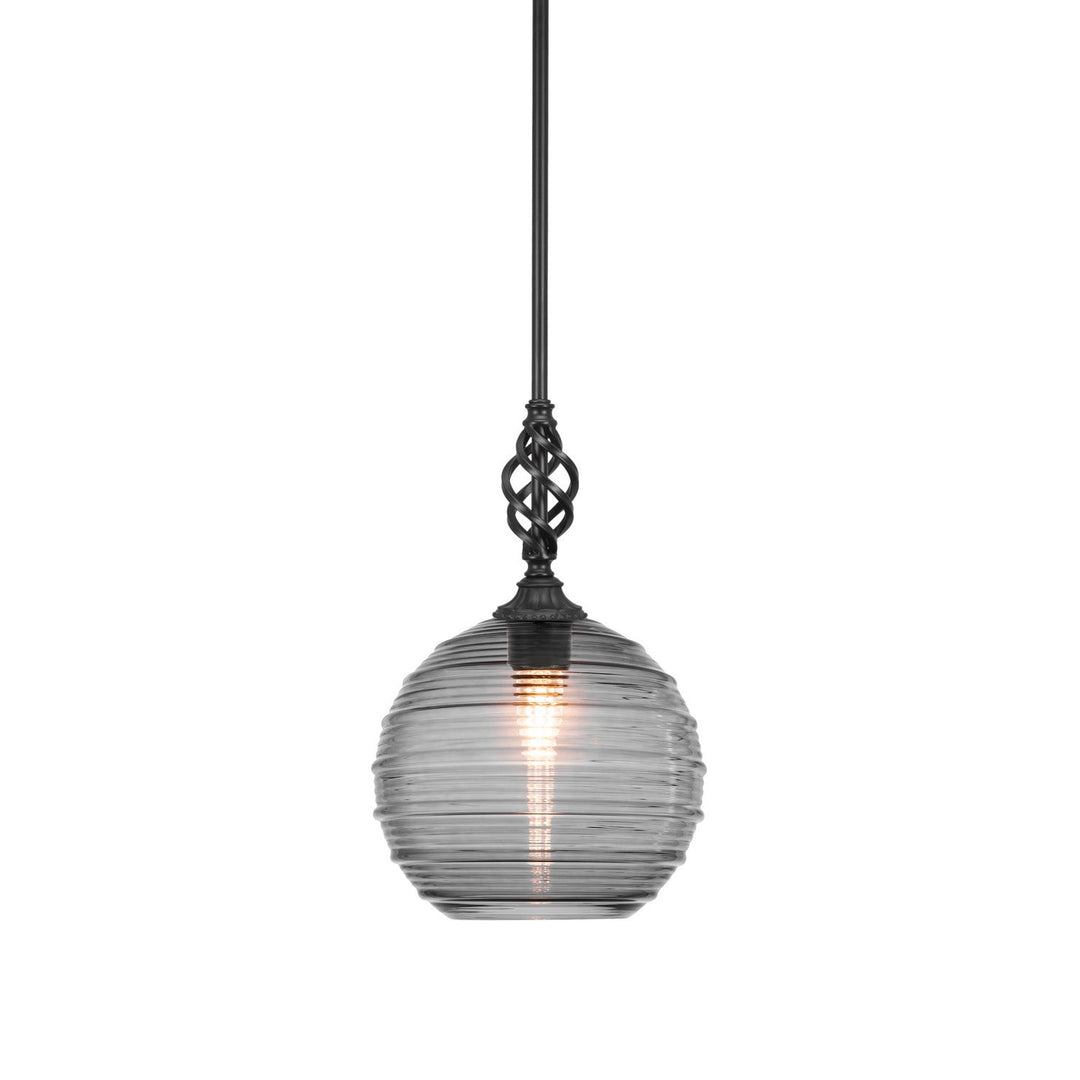 Toltec Eleganté 80-mb-5122 Pendant Light - Matte Black