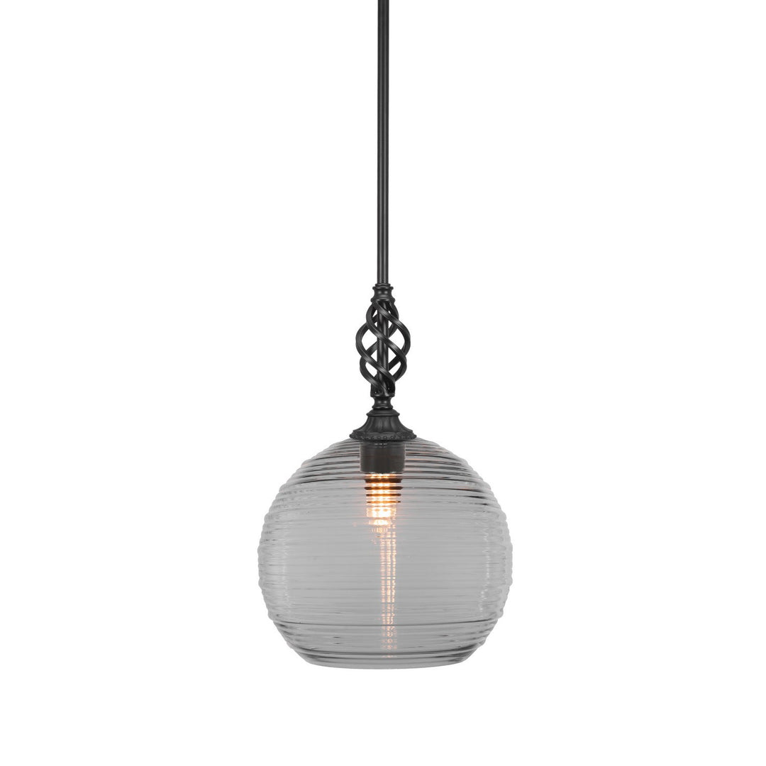 Toltec Eleganté 80-mb-5130 Pendant Light - Matte Black