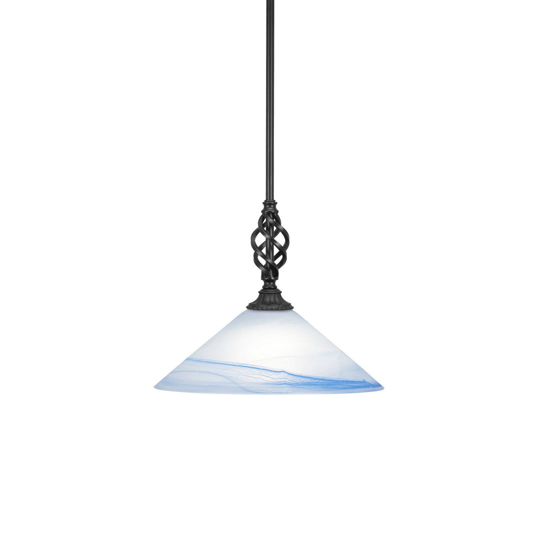 Toltec Eleganté 80-mb-514 Pendant Light - Matte Black