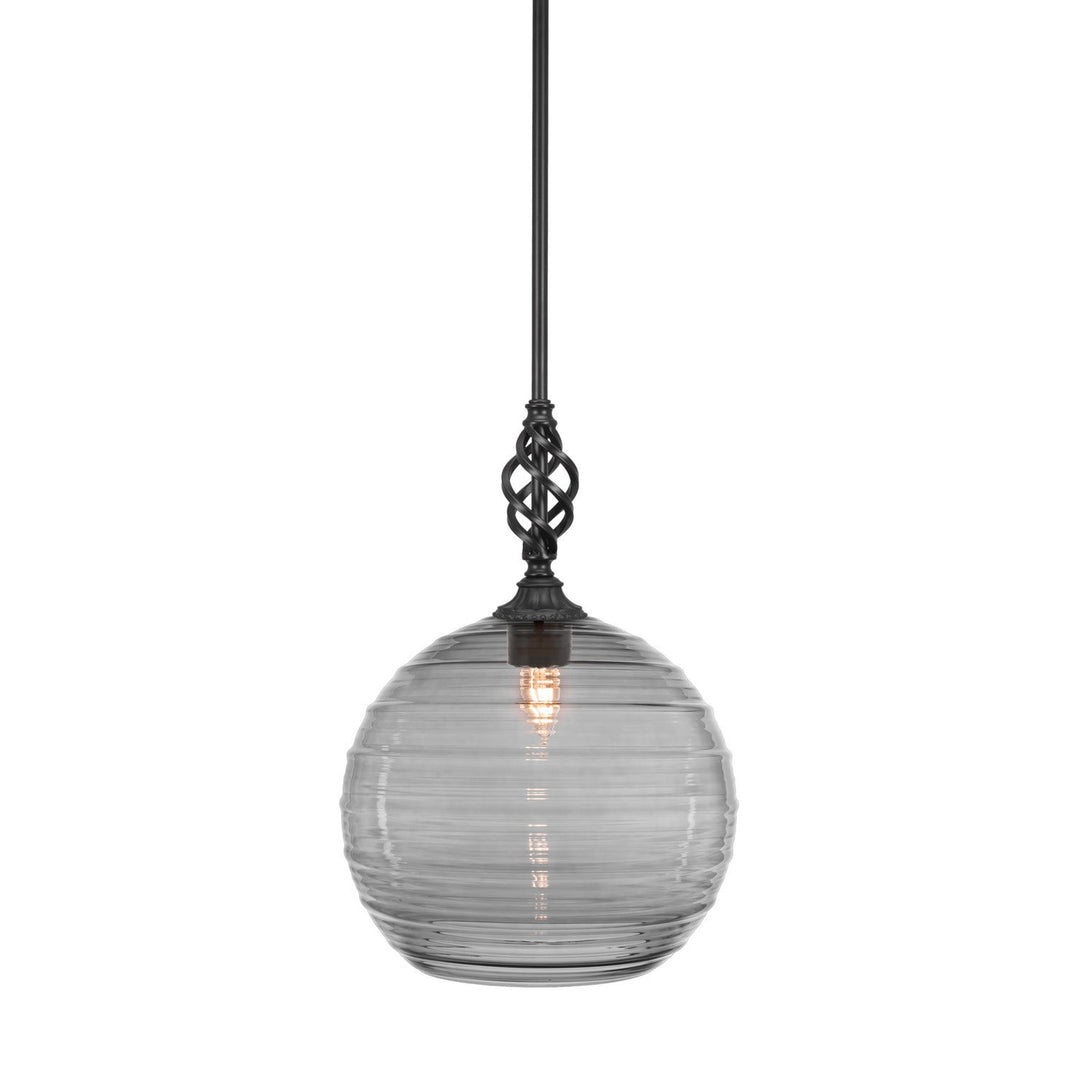 Toltec Eleganté 80-mb-5142 Pendant Light - Matte Black